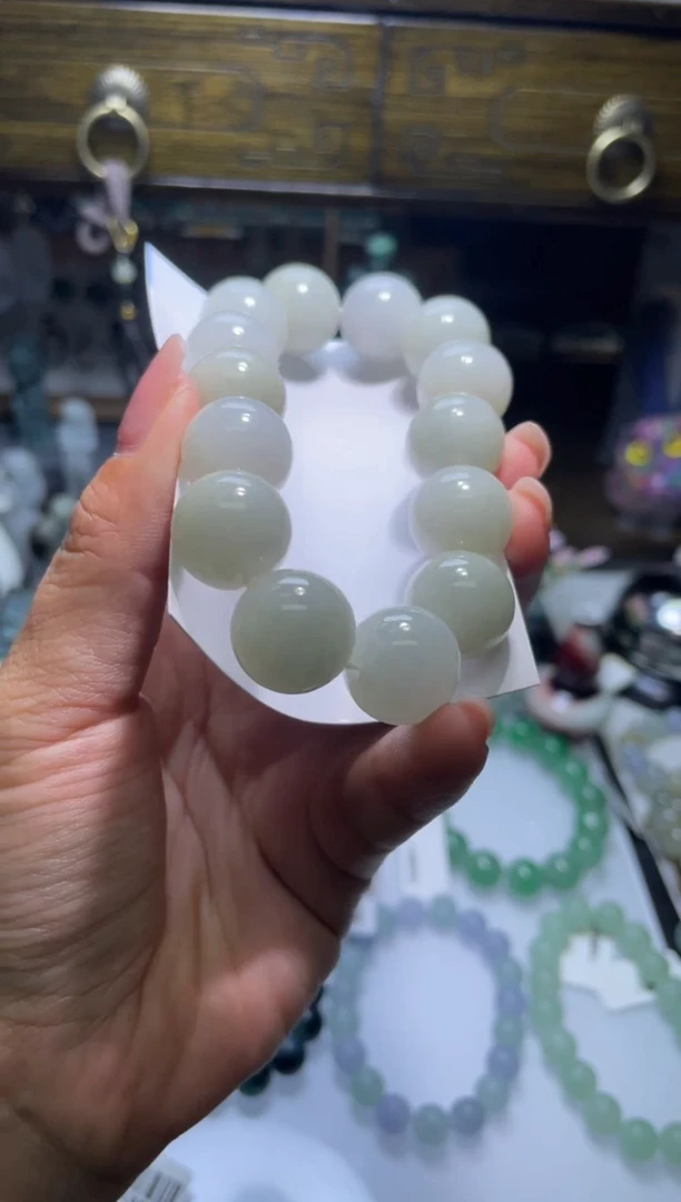 未镶嵌手串翡翠天然缅甸A货翡翠3