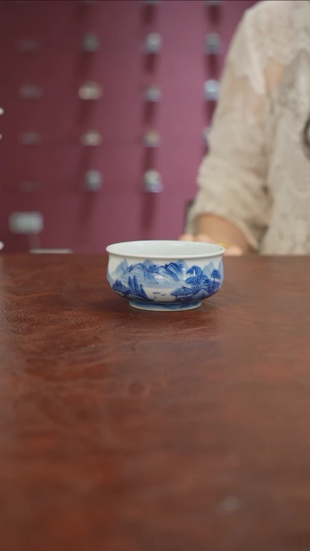 杯景德镇陶瓷杯碗柴烧多人V19