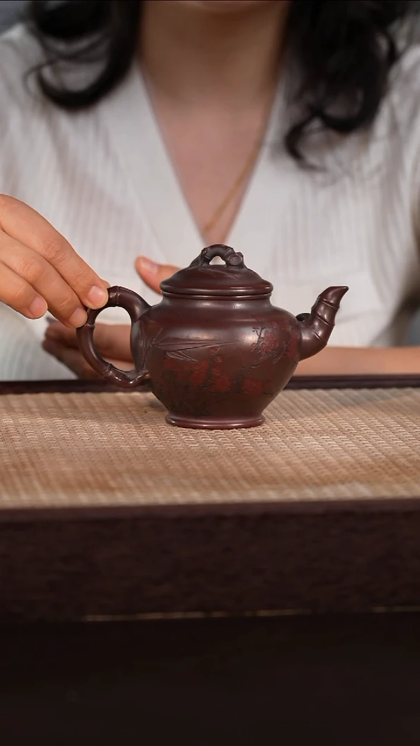 茶壶紫砂邵家紫泥 250cc