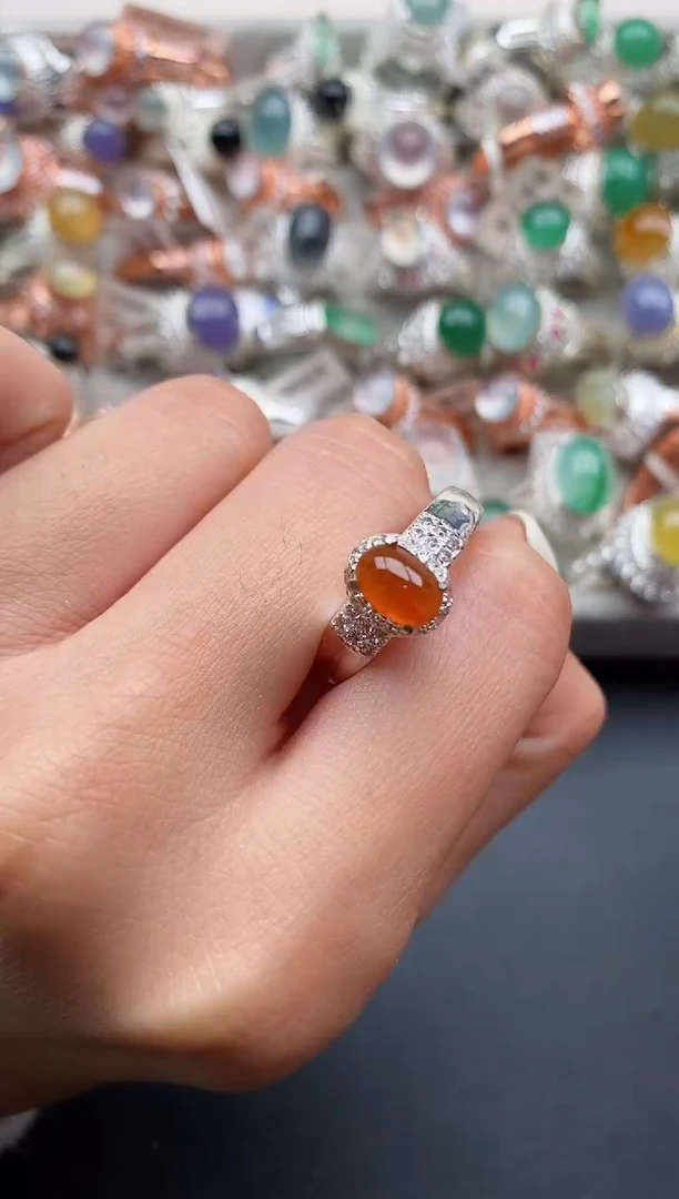 未镶嵌戒指翡翠8888888+5