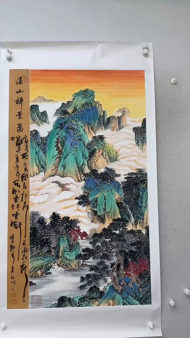油画国画 宣纸 约70-140厘米-5