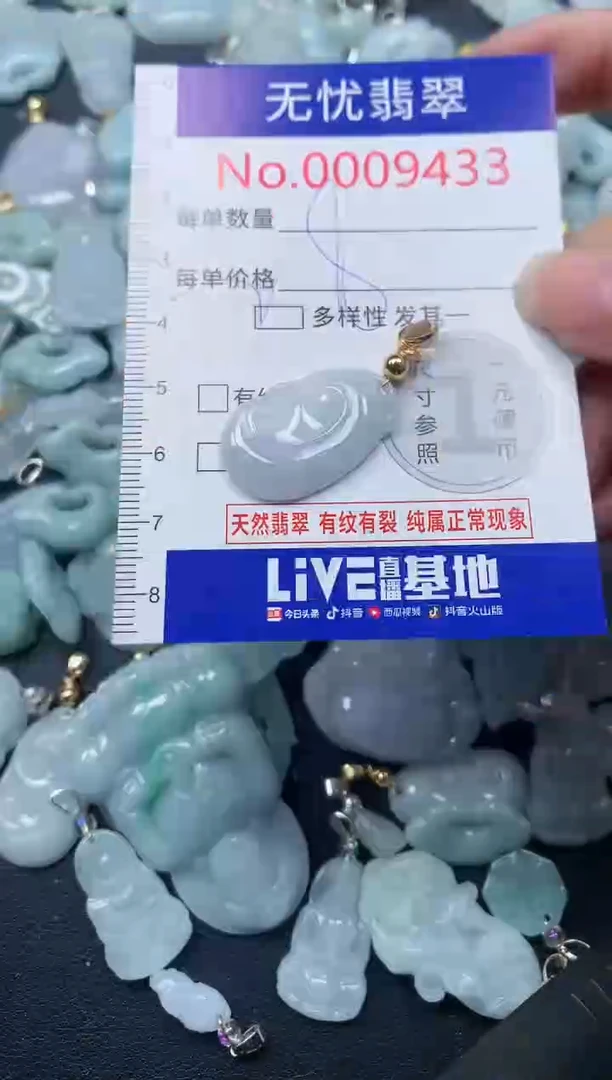 颈饰未镶嵌翡翠9433