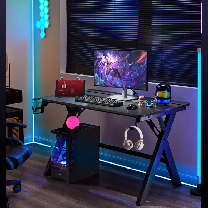 新款s1电脑桌台式家用电竞桌椅卧室桌子工作台书桌办公桌电脑台