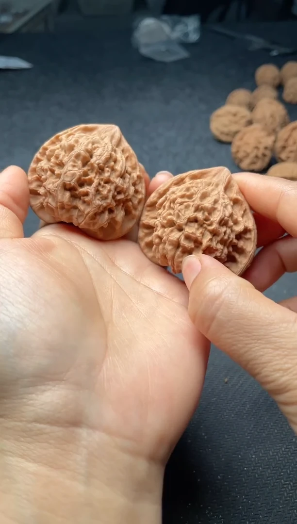 把件文玩核桃w278  官帽 50尺