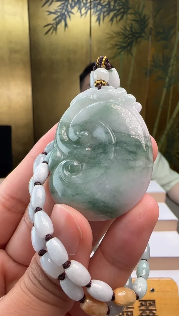 吊坠(赠链)未镶嵌翡翠多样性发其一XM@@60B7J19840E