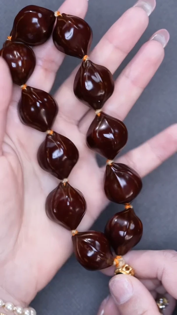 橄榄核把件21*24毕业铁素