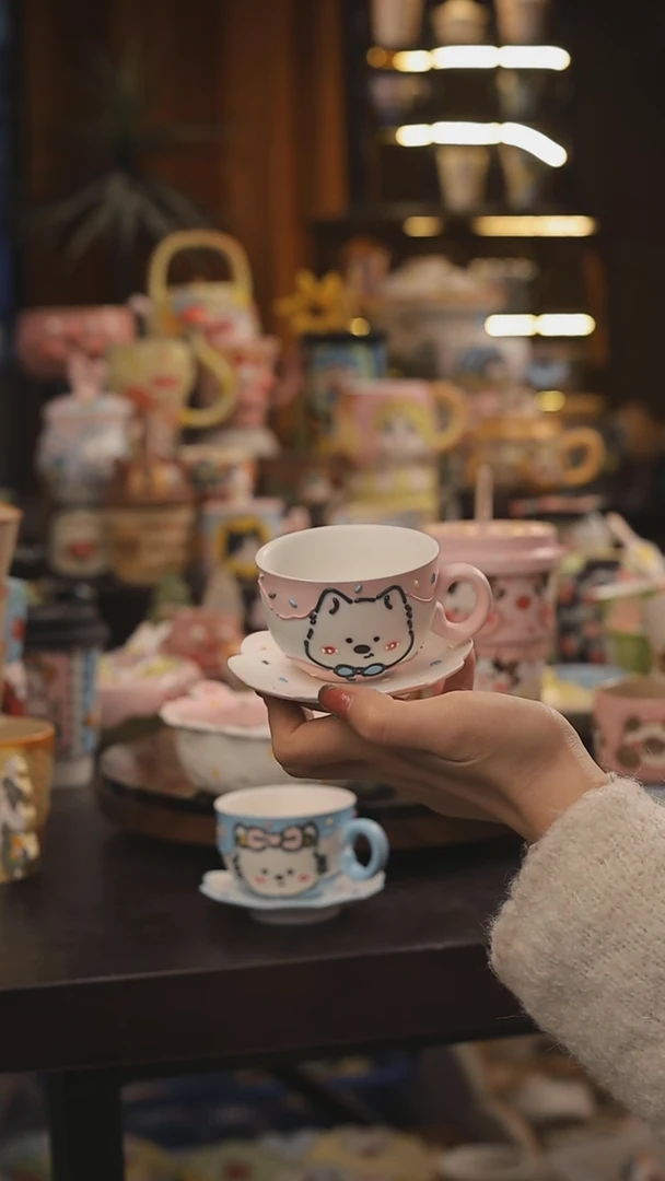 景德镇釉下彩绘设计师款式陶瓷