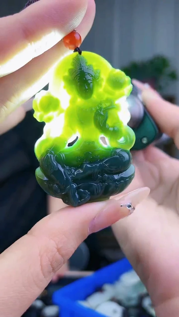 和田玉未镶嵌挂件拍一发一，多样性发货！