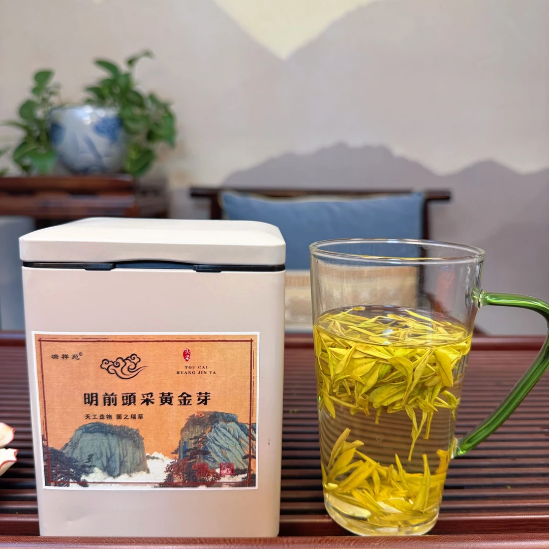 2025年 明前头采黄金芽 送礼佳品 香甜可口 春天里的一口鲜