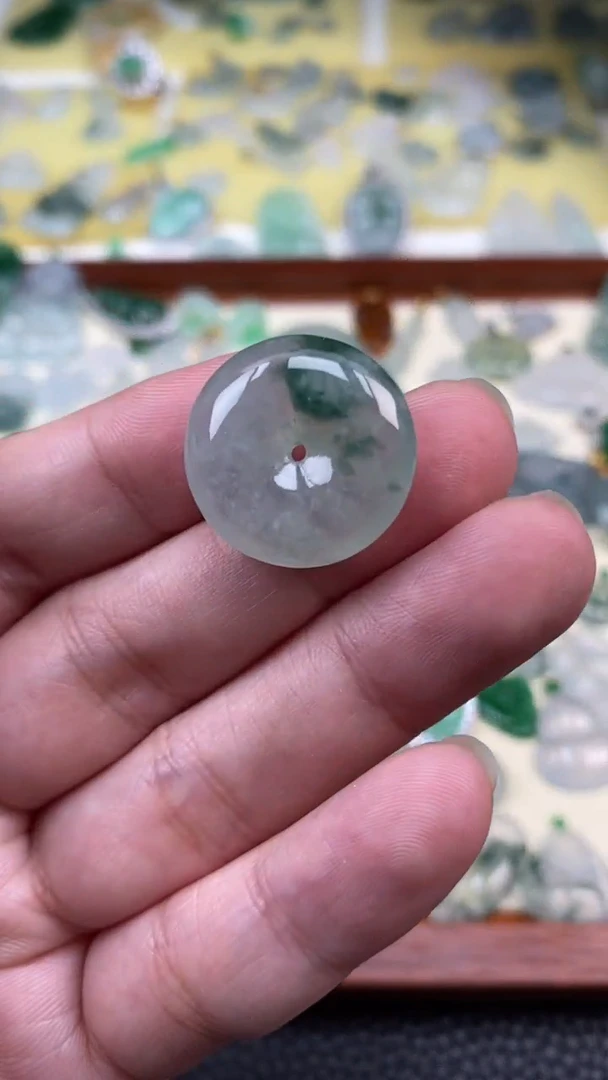 【闪购商品】翡翠挂件未镶嵌扣子