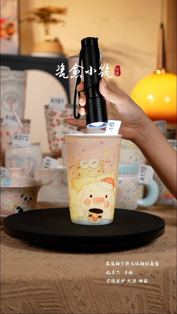 景德镇高温釉下彩创意瓷