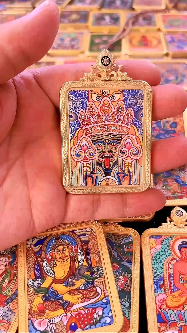 吊坠毕业级纯手绘扎吉娘娘