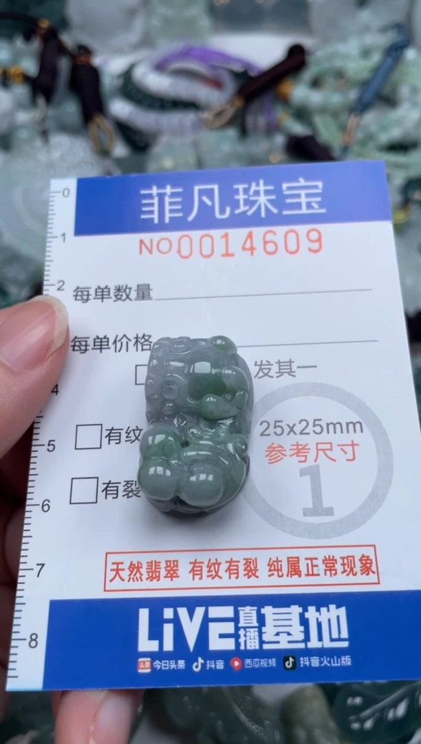 颈饰未镶嵌翡翠14609