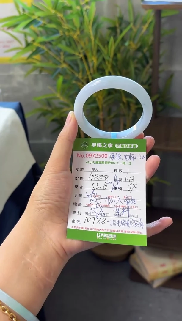 【闪购商品】翡翠手镯未镶嵌多人