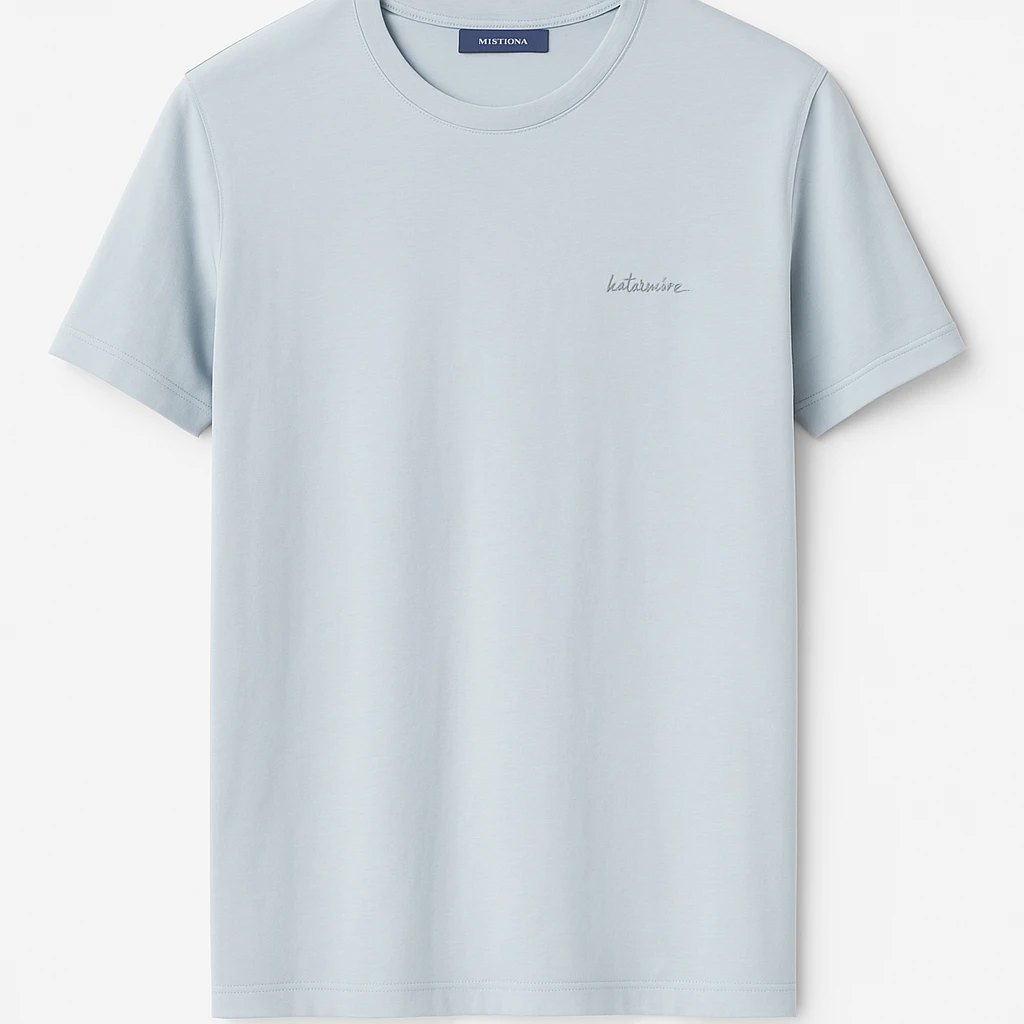 舒适透气圆领短袖男简约百搭宽松休闲T恤127