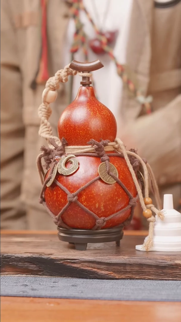 1743号链接精品大漆葫芦现货现发[一物一拍]