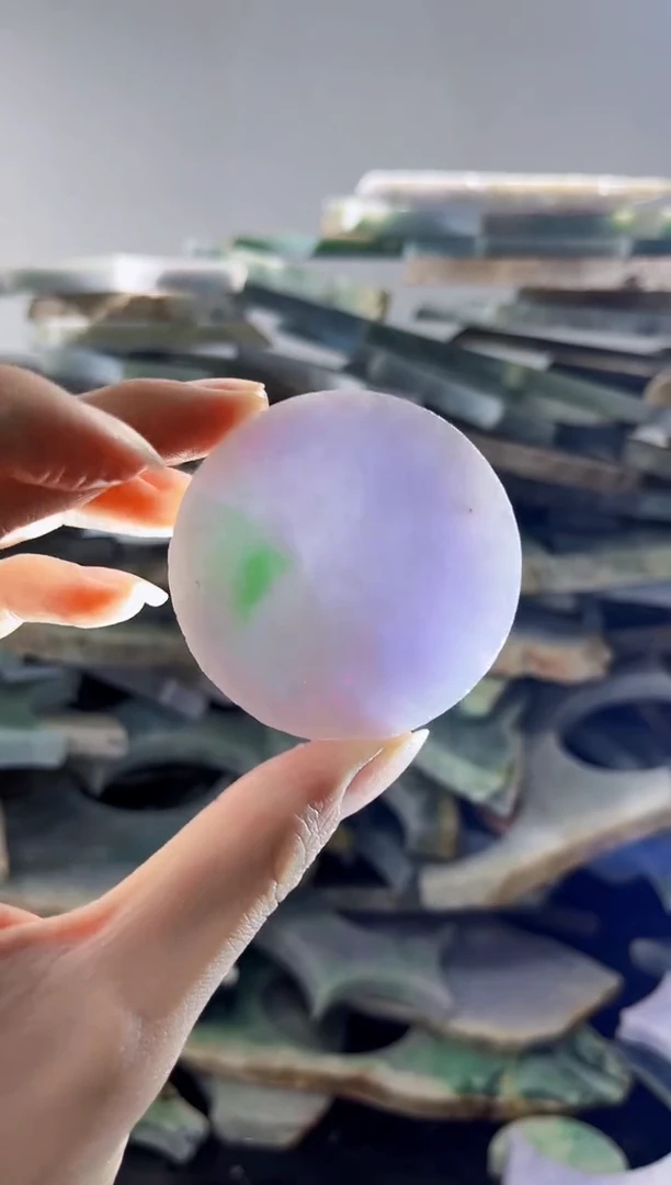 裸石翡翠缅甸翡翠A货陈150