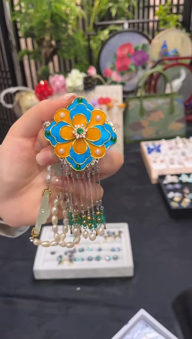 织绣纸****️非遗手工苏绣饰品
