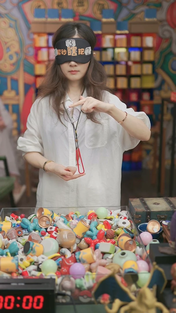 紫砂茶宠小勺挖呀挖