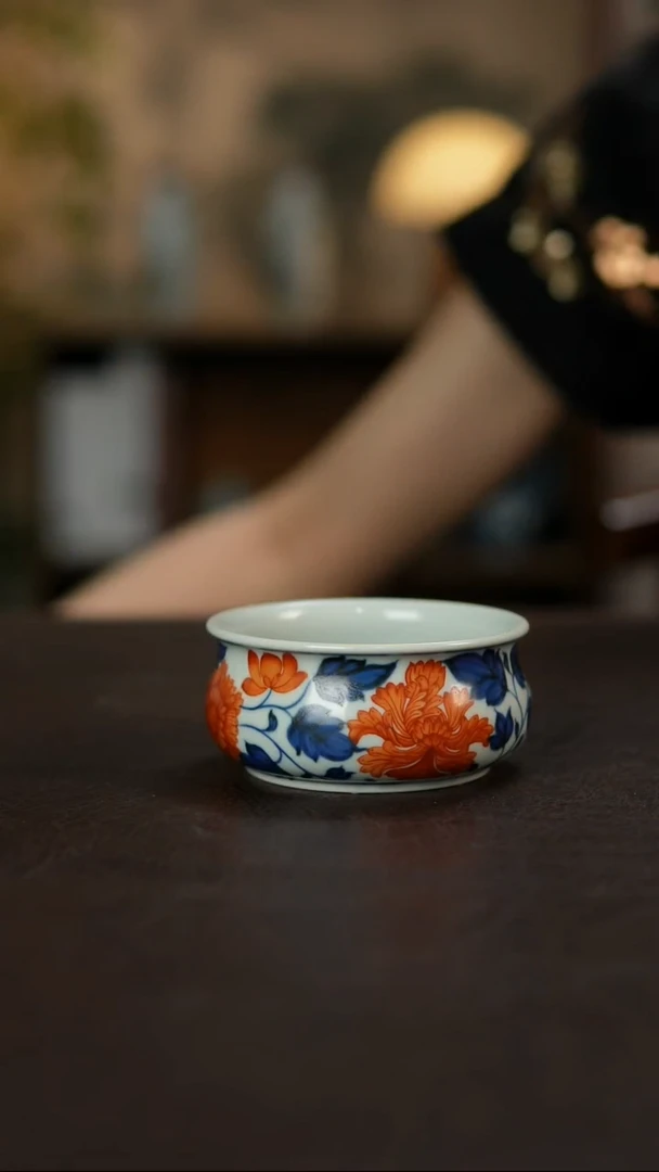杯景德镇陶瓷杯碗柴烧多人