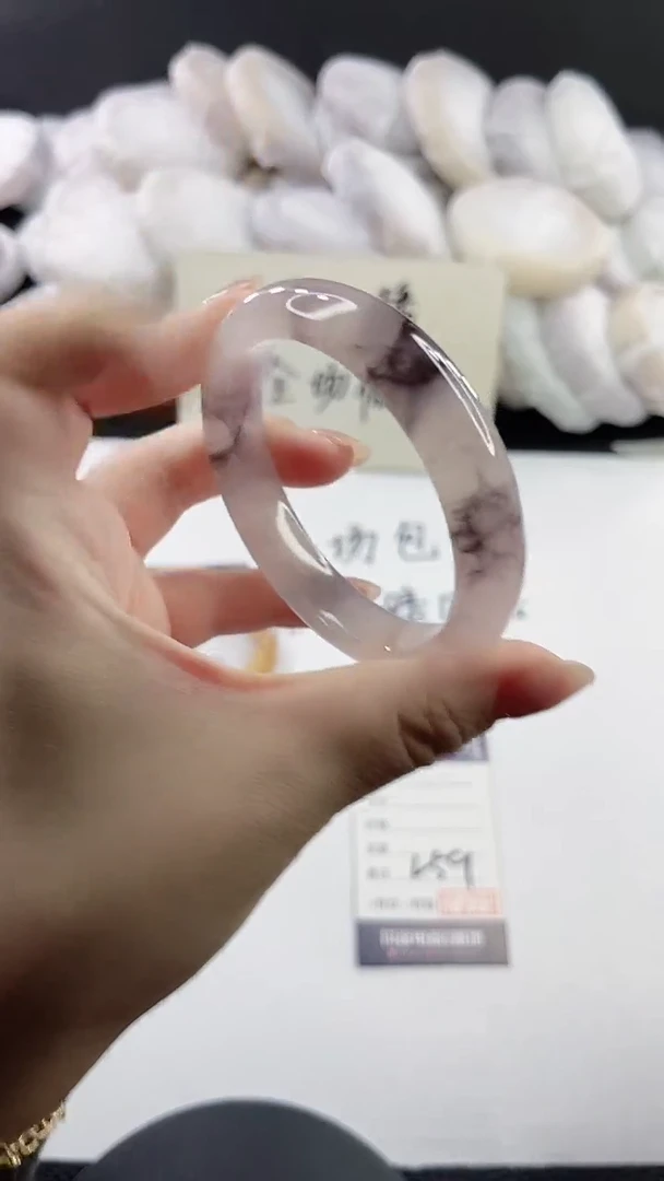 未镶嵌手镯石英质玉L59