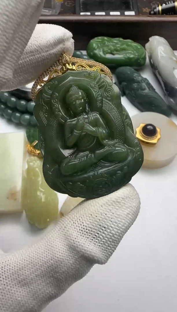 未镶嵌和田玉挂件和田玉