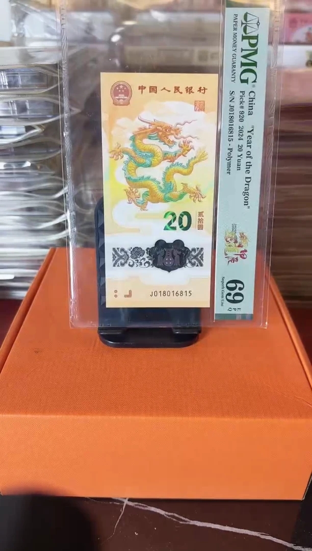 塑料2024 龙钞 单张  啊啊啊