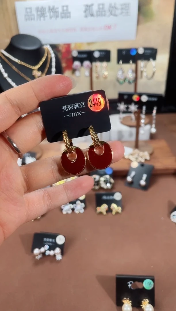 合金925银锆石梵2449