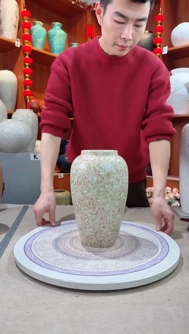 【闪购商品】瓶绿野仙踪 中号 精品陶瓷花瓶 无花