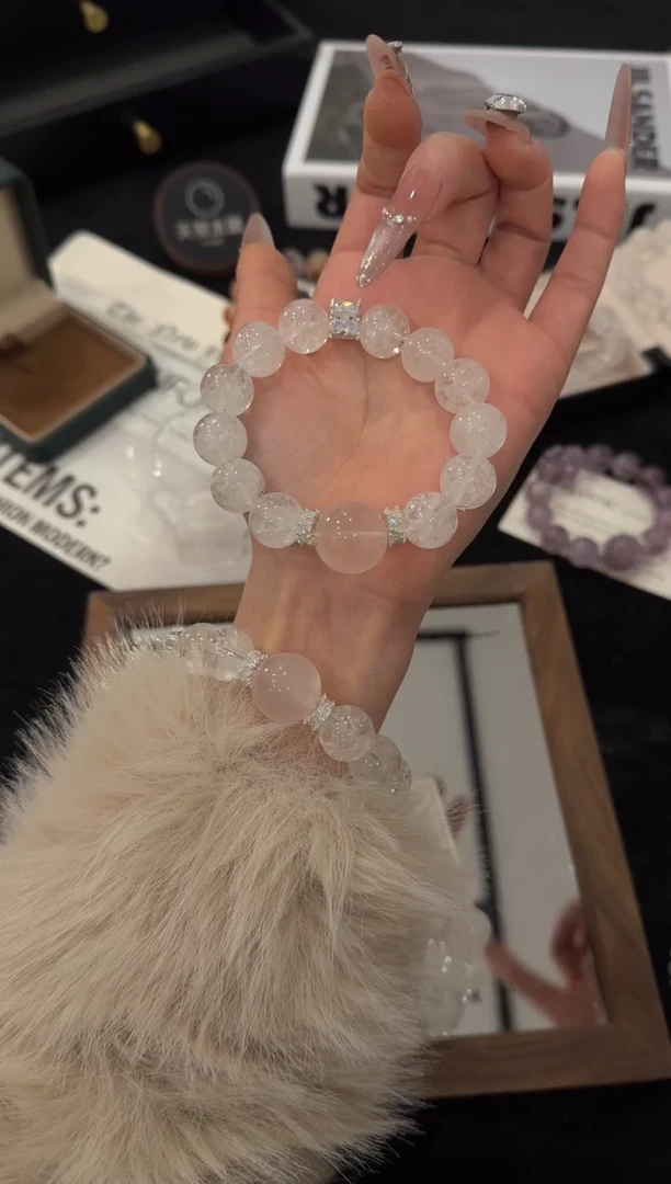 合金手链水晶白阿赛x3514