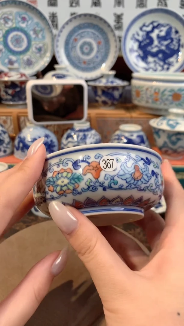 无**女367斗彩杯子cl102