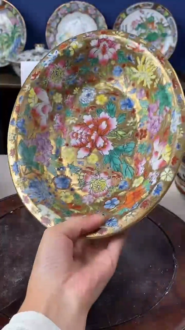 瓷片微瑕景德镇窑厂瓷摆件单件