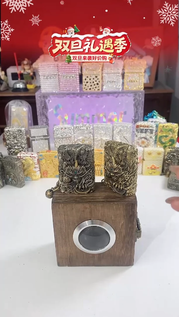 铜Zippo灵动貔貅