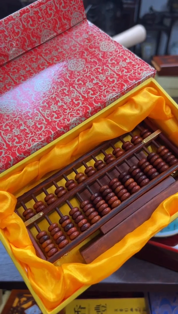 【闪购商品】木—————————紫檀算盘