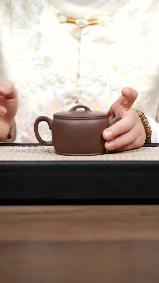【闪购商品】紫砂茶壶YZL紫玉金砂汉瓦