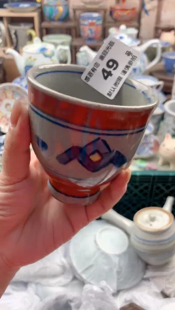 瓷片微*49号九姑娘工艺品瓷器