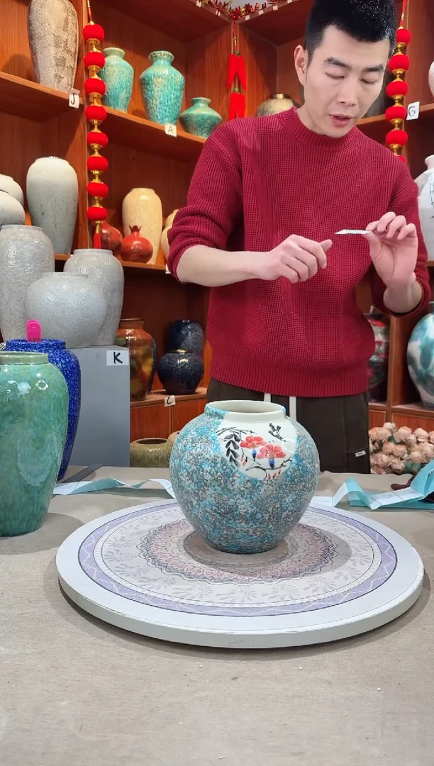 【闪购商品】瓶陶瓷花瓶 无花 ZD291