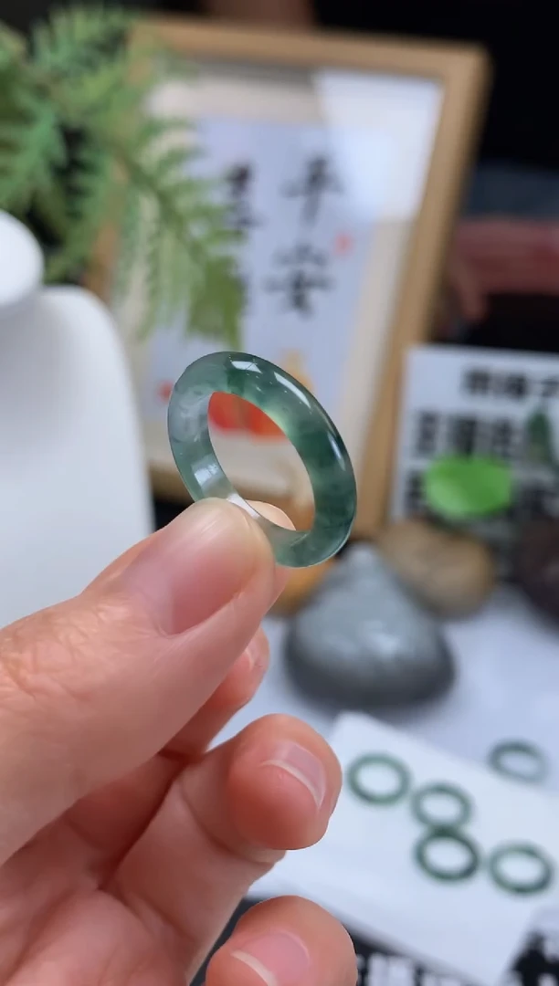 定制翡翠未镶嵌栀***6---20579