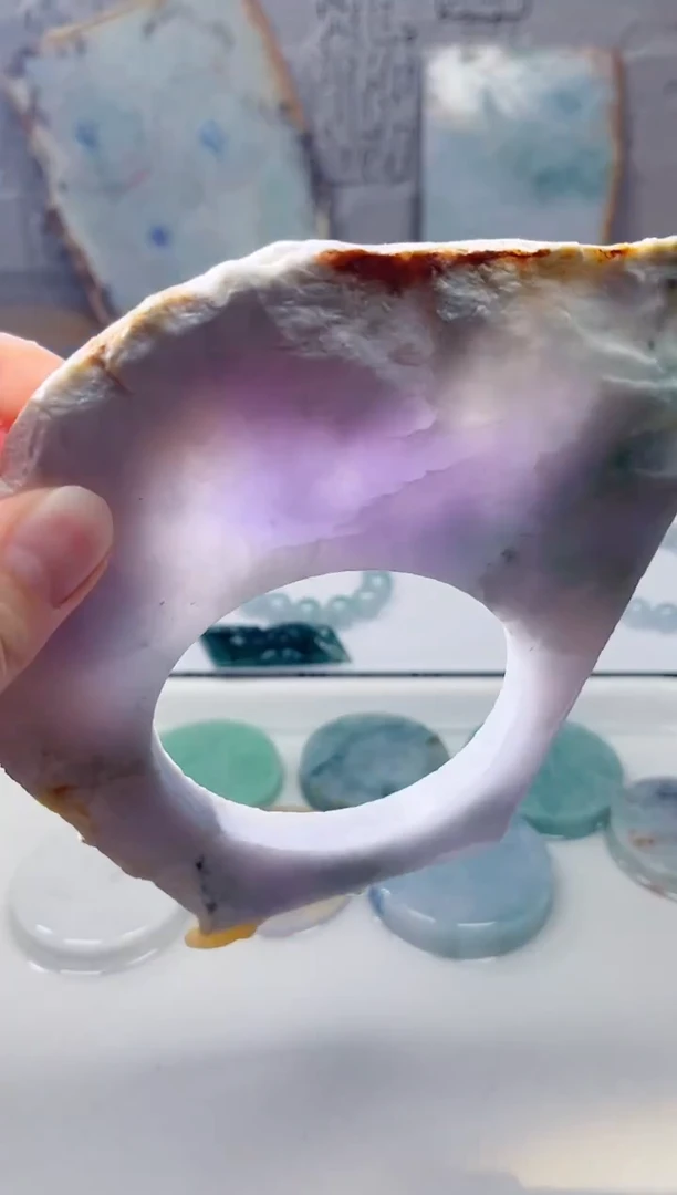 裸石翡翠天然翡翠A货石 南 757