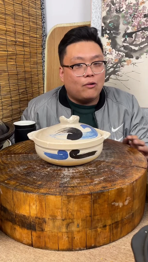 陶土1号链接日式砂锅0.8升*18.5高7