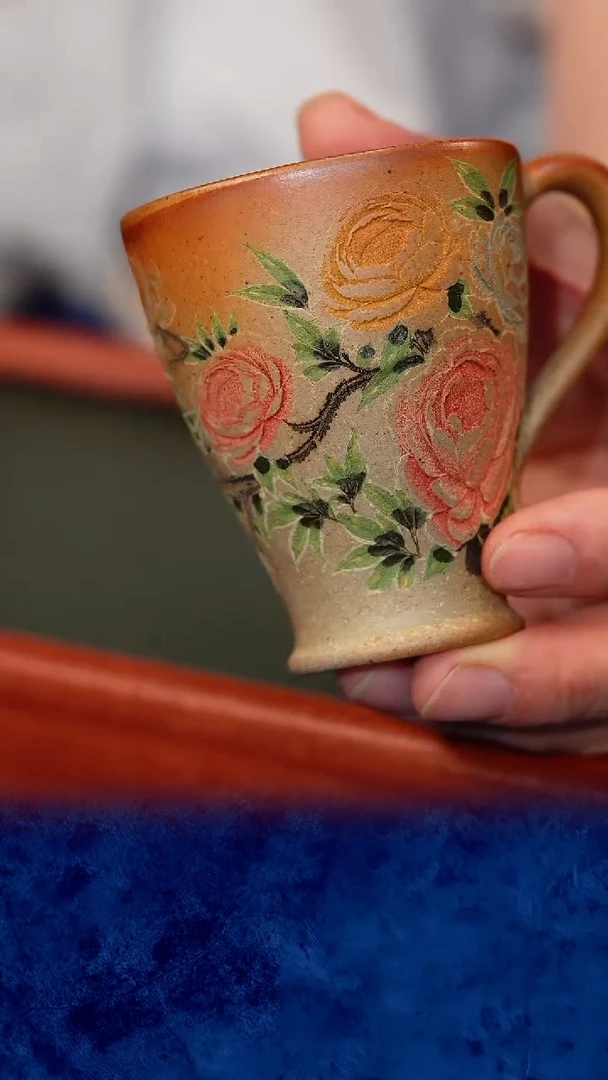 宜兴紫砂 紫砂茶壶 LJY  杯子