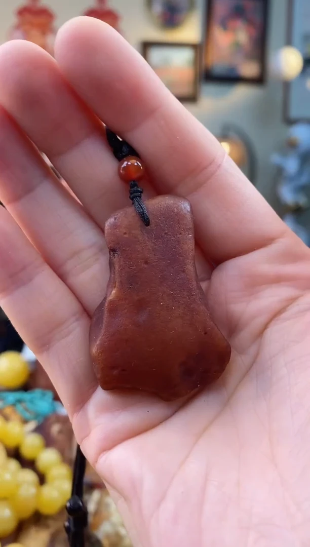 【闪购商品】琥珀颈饰未镶嵌吊坠