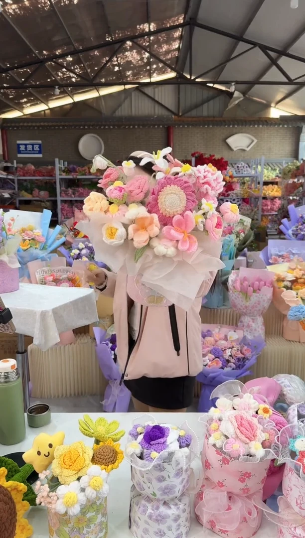 非遗手工花束，孤品清仓