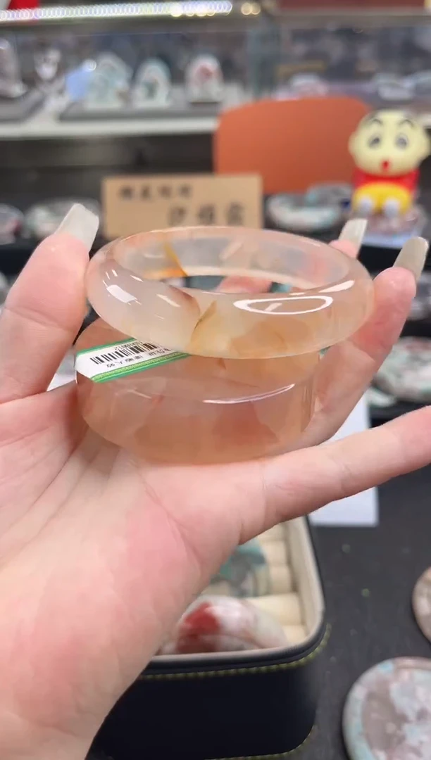 未镶嵌手镯石英质玉62圈口（赠品镯心）S948812