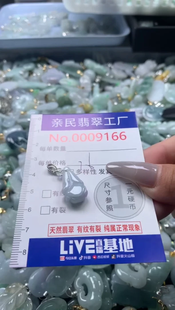 颈饰未镶嵌翡翠9166