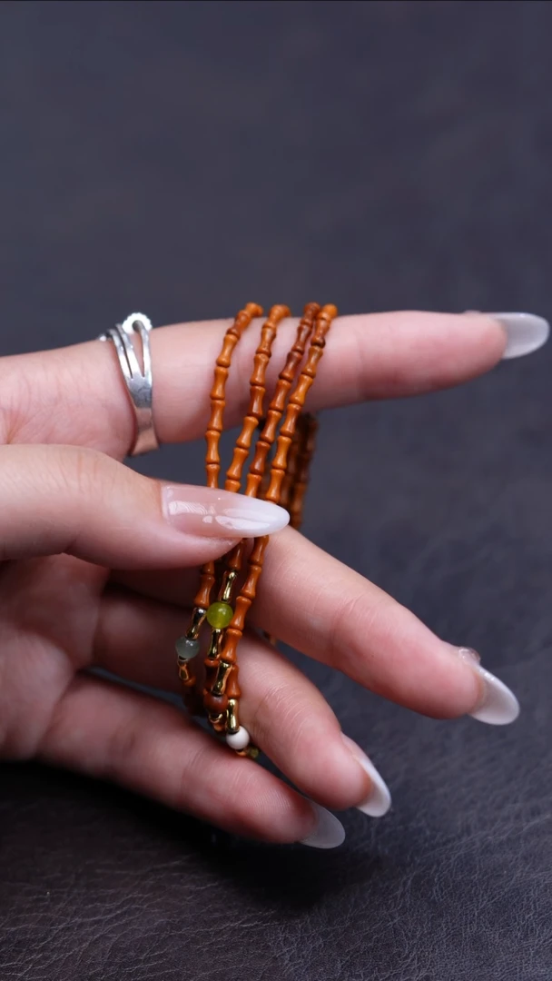 手串/手链橄榄核竹节手串