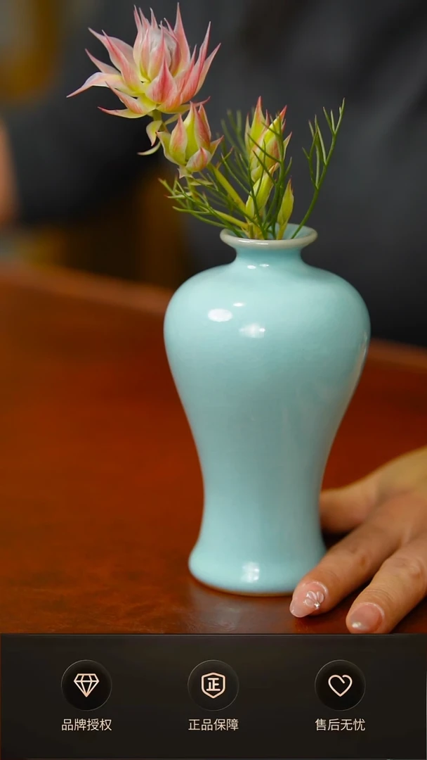 其他一级天青新品小梅瓶 简装