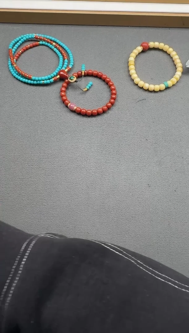 【闪购商品】南红玛瑙配饰配饰18K金镶嵌配饰配饰