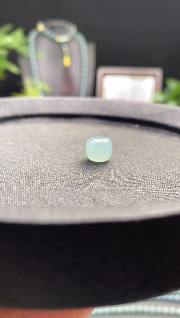 未镶嵌手链翡翠d***2散珠卡10mm左右老型珠