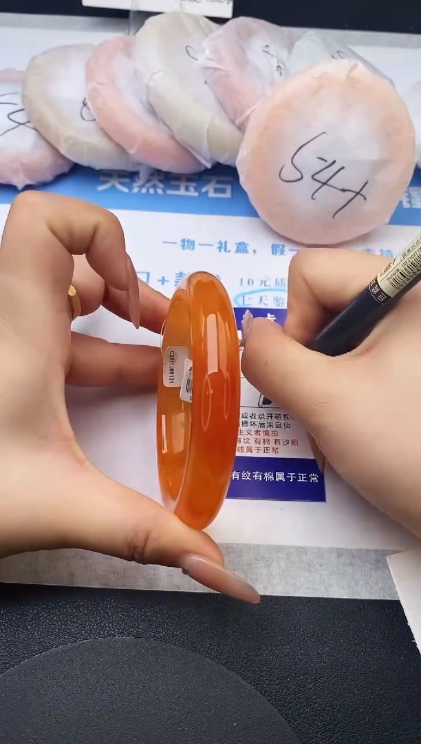 未镶嵌手镯石英质玉w122-HHB61+